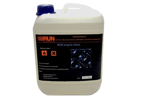 Picture of RUN engine clean