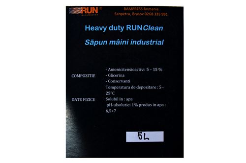 Picture of RUN hand cleaner